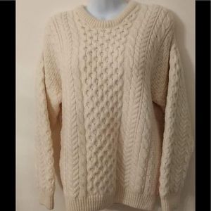 Aran Woollen Mills chunky knitted sweater